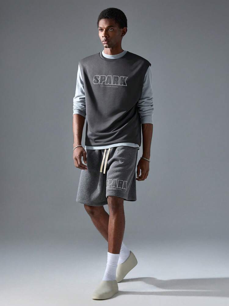 Men's Street Fashion Knitted Crew Neck Top