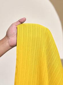 Slaydiva Women's Full Length Geometric Pattern Green Loose Palazzo Pants For Music Festival & Holiday Yellow - Yellow - View 8