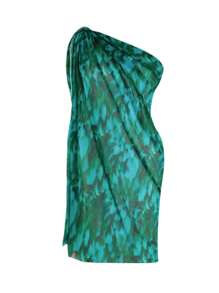 Swim Oasis Bata kimono holgada de talla grande con estampado floral aleatorio, versátil para cubrir en la playa en vacaciones de verano