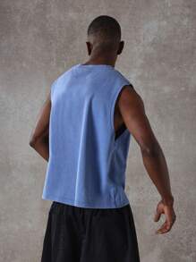 SUMWON Exklusive ungesäumte Trägershirts Ärmellos Muskel Gym Workout Training Basic Sommer Top Moderner Schnitt Streetwear Lässig Urbaner Stil