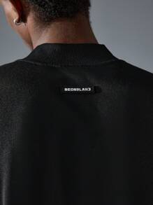 NEON BLANC 男士街头时尚铆钉圆领短袖针织 T 恤