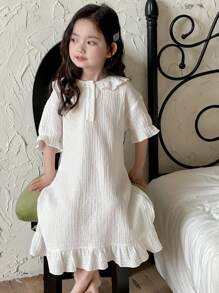 DAZY Young Girl' Fall Loungewear - Beige - View 2