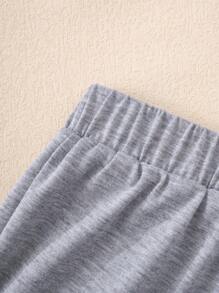 3件套可爱少女印花休闲运动短裤