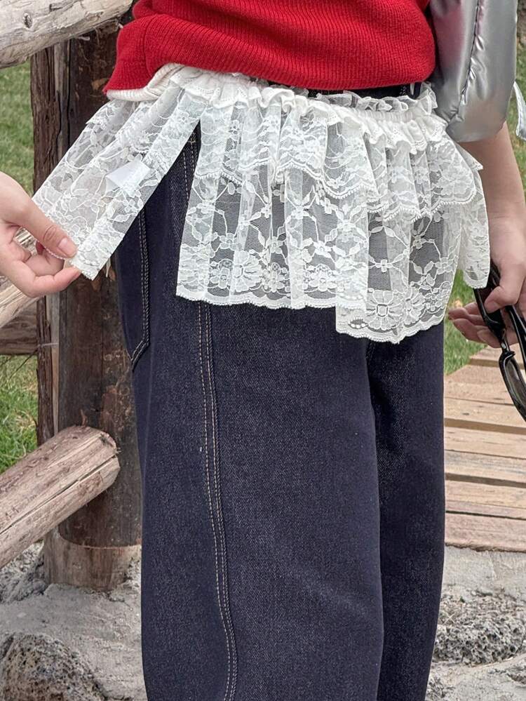 Tween Girl Fall Skirt Vacation