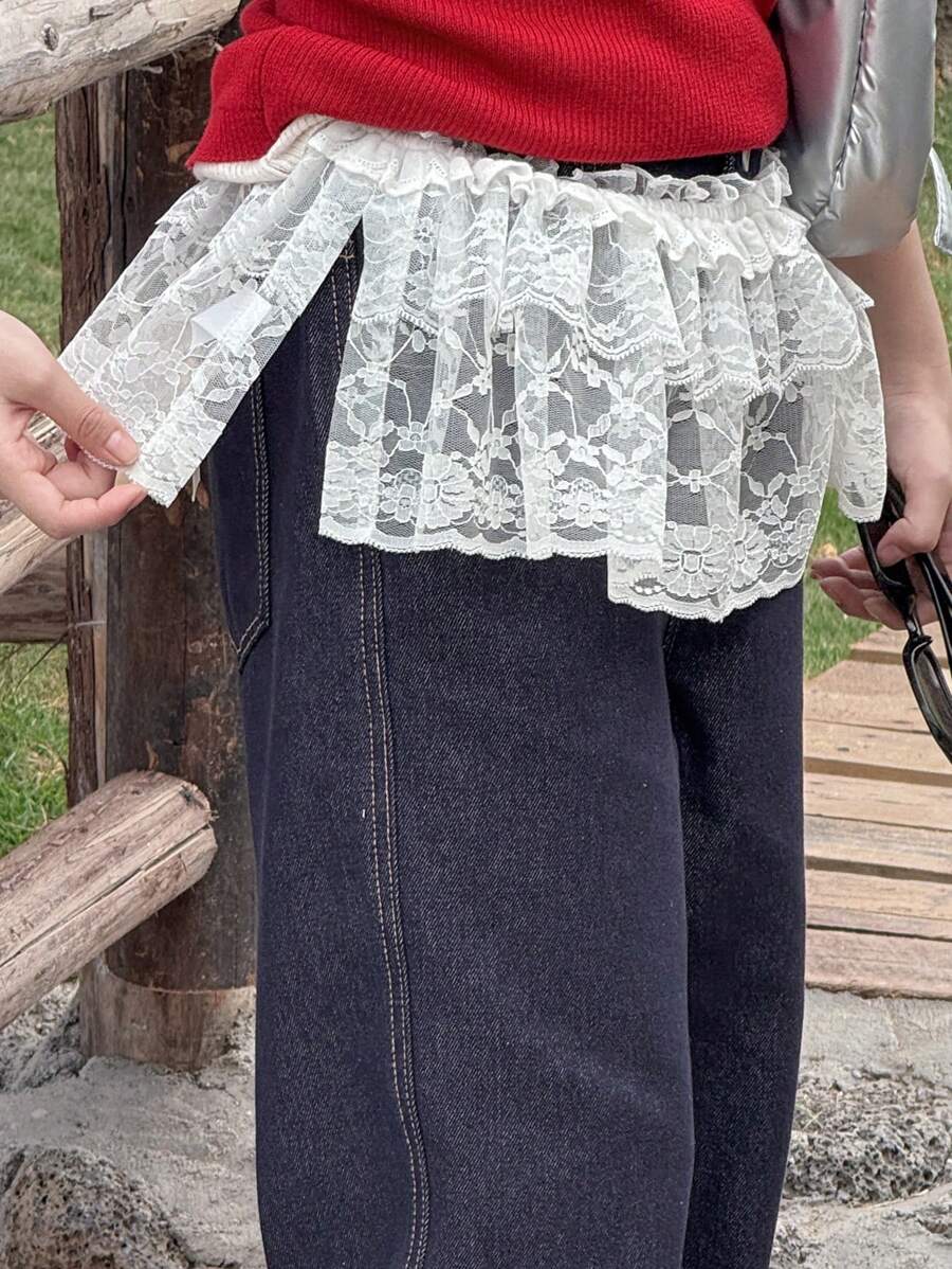 Dazy Kids Tween Girl Fall Skirt Vacation - White - View 1