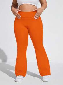 Rhythm Era بنطلون رياضي للنساء ذو خصر متوسط الارتفاع وجيوب جانبية وساق واسعة