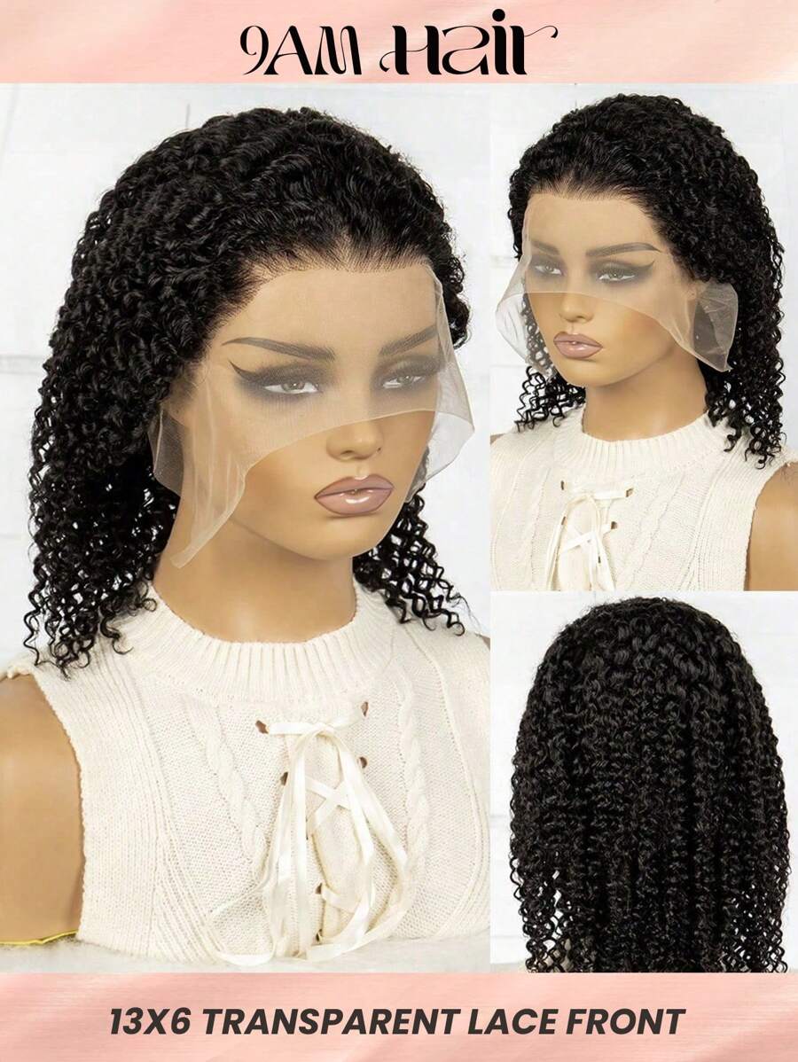 13x6 Bob Wig Human Hair 13x6 Lace Front Wigs Human Hair  Lace Short Bob Wigs Curly Brazilian Hair Wigs For Women Pre Plucked - SNatural - View 1