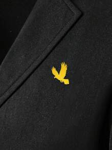 SHEIN مجموعة بدلة شبه الرسمية للفتيان،2 قطعة: معطف بأكمام طويلة مطبوع ذو ياقة + بنطلون، لباس رسمي أنيق مناسب لعيد الحب، حفلة عيد الميلاد، الحفل الرسمي، الزفاف، المعمودية، عيد الميلاد الأول - الأسود - مشاهدة 7