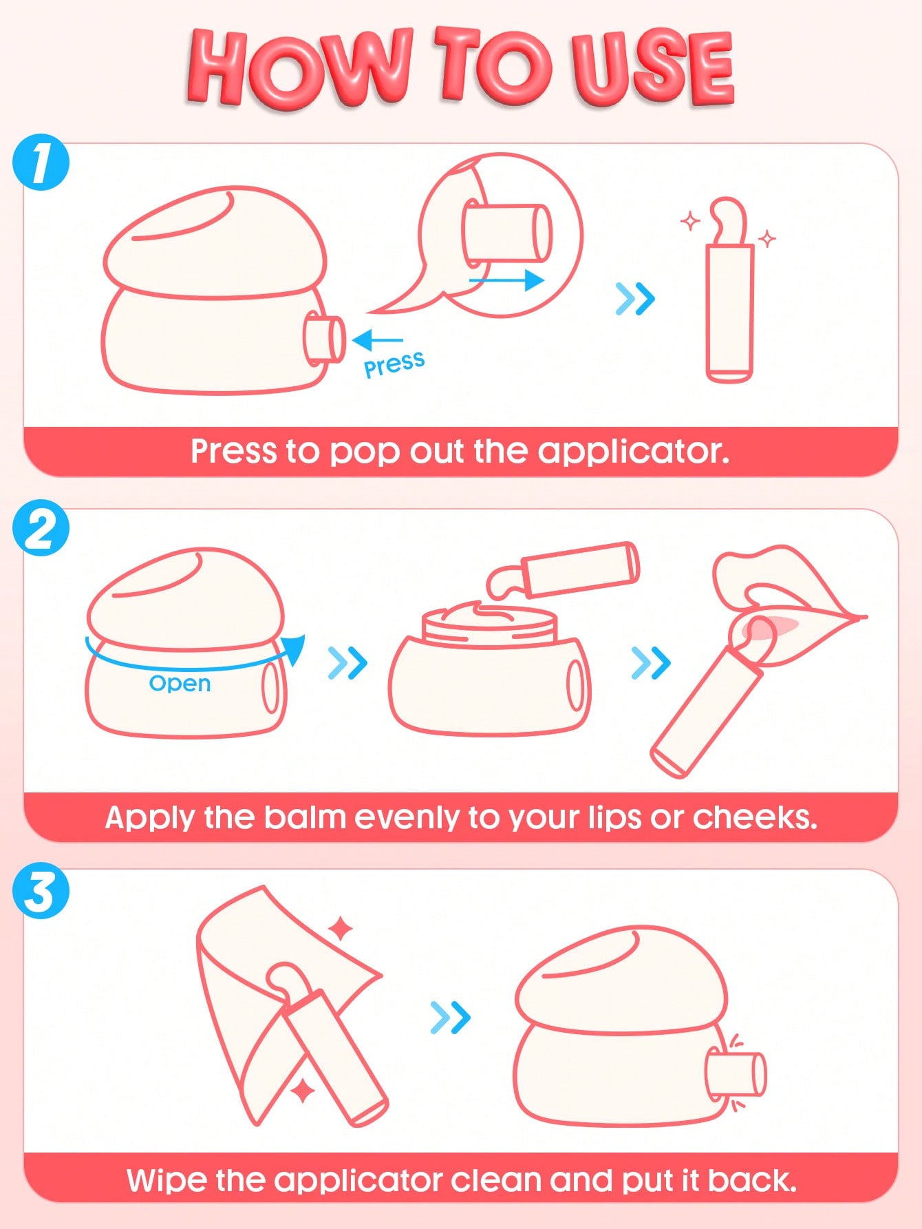 SHEGLAM Hydra Jelly Pocket بلسم شفاه-Sugar Swirl ر...