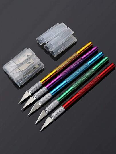 1pc Aluminum Alloy Carving Knife, Craft Knife, Hand Carving Pen