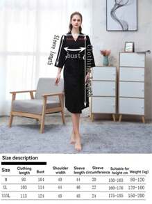 1 Stück schwarzer leichter und modischer Bademantel für Zuhause und Strand, schnelltrocknend und hautfreundlich, Paar-Homewear, minimalistischer karierter Bademantel Sommer Hochzeit Heim Badezimmer Dekor