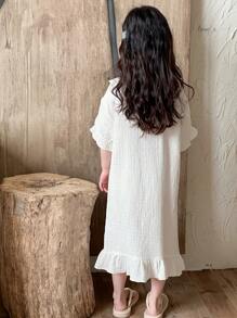 DAZY Young Girl' Fall Loungewear - Beige - View 7