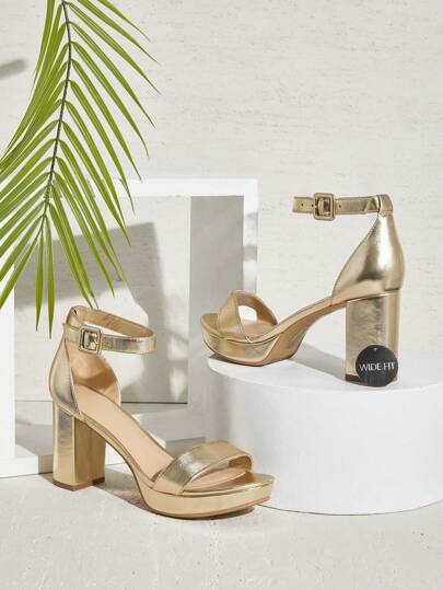 SHUZIA Sandalias de tacón ancho y cómodo para mujer, con abertura en los dedos, ideales para fiestas y ocasiones especiales. Calzado de verano y primavera, perfecto como regalo para el Día de la Madre o la Primavera