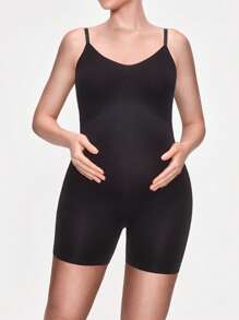 SHEIN Shape رومبير رومبر كاجوال أنيقة للنساء الحوامل
