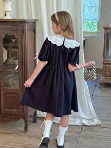 LMoss Kids LMoss Tween Girls Dresses - Baby Pink - View 2