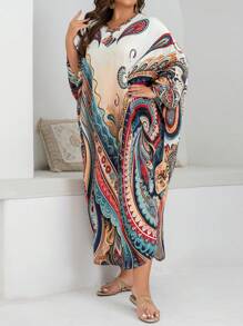 Al Najma Plus Size Women Arabic Abaya Dress, Simple & Fashionable, Suitable For Summer - Yellow - View 3