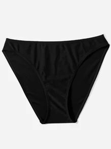 Swim Vcay Damen einfarbiger Bikini-Top mit Neckholder und Bindebändern am Rücken und Bikinihose Set