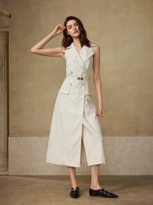 MOTF PREMIUM 平底圆头高跟鞋，百搭不疲劳，透气优雅