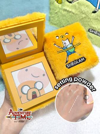 Adventure Time | SHEGLAM Bff Poudre Fixante Marque Beauté Visage Maquillage CosméTique Pour Femmes Filles Parfait Pour Hiver IdéAl Pour Y2K ÉLéGant Mode Adapté Pour Anniversaire Xmas Cadeau FêTe PrêT Meilleure Couleur