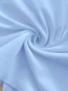 Soleia Women's Solid Color Twist Top With Side Split Hem, Fashionable - Multicolor - View 8