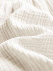 Cozy Pixies 2 件装女婴花卉压花领泡泡袖套头衫和松紧腰长裤套装 - 彩色 - 查看 6