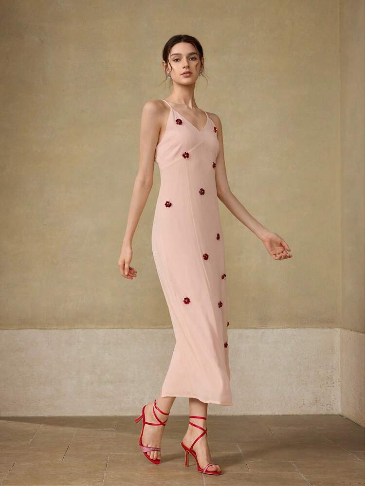 ミニマリスト ラウンドトゥ ストラップ ハイヒールサンダル、バレンタインデー用