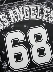 SHEIN Tween Jungen Lässig Set bestehend aus Kurzarm T-Shirt mit Buchstaben-Muster Patchwork und kontrastfarbigen Elementen sowie Shorts, Zweiteiler für Teenager