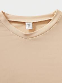 SHEIN Fashionable Loose Fit Letter Print Tank Top For Teen Boys, Suitable For Daily Wear, Parties, Music Festivals, School Or Vacation, Comfortable &