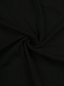 SHEIN LUNE 女士夏季休闲百搭简约短袖 T 恤 - 彩色 - 查看 7