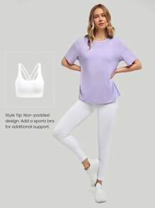 GLOWMODE Tencel Modal Oversized Everymode Tee Daily Casual Summer