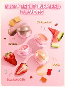 SHEGLAM Sweet Dreamz Lip Sleeping Mask-Candy Graduation Birthday Holiday Summer Fall Autumn Y2K Fancy Fashion Women Makeup Cosmetic Party Beach Travel Camping Outdoors School Campus Trip Festivals Decor Gift Present Rose Girl Cosplay Best Color Charm Vibe
