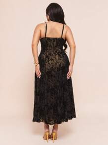 SHEIN BAE Vestidos de boda de talla grande para mujeres, vestidos de dama de honor, vestidos de fiesta, vestidos de fiesta y cita, vestidos de fiesta, vestidos cortos con diseño de copa de sujetador jacquard dulce y volante para mujer de talla grande, adecuados para fiestas y citas, negros, ropa occidental de invierno para mujer, conjuntos de verano, conjuntos de playa para mujer, conjuntos de brunch para mujer, conjuntos de estilo fairycore elegantes para mujer, vestidos de verano/ vestidos de mujer/ vestidos elegantes para mujer/ vestidos de cumpleaños para mujer/ vestidos fluidos