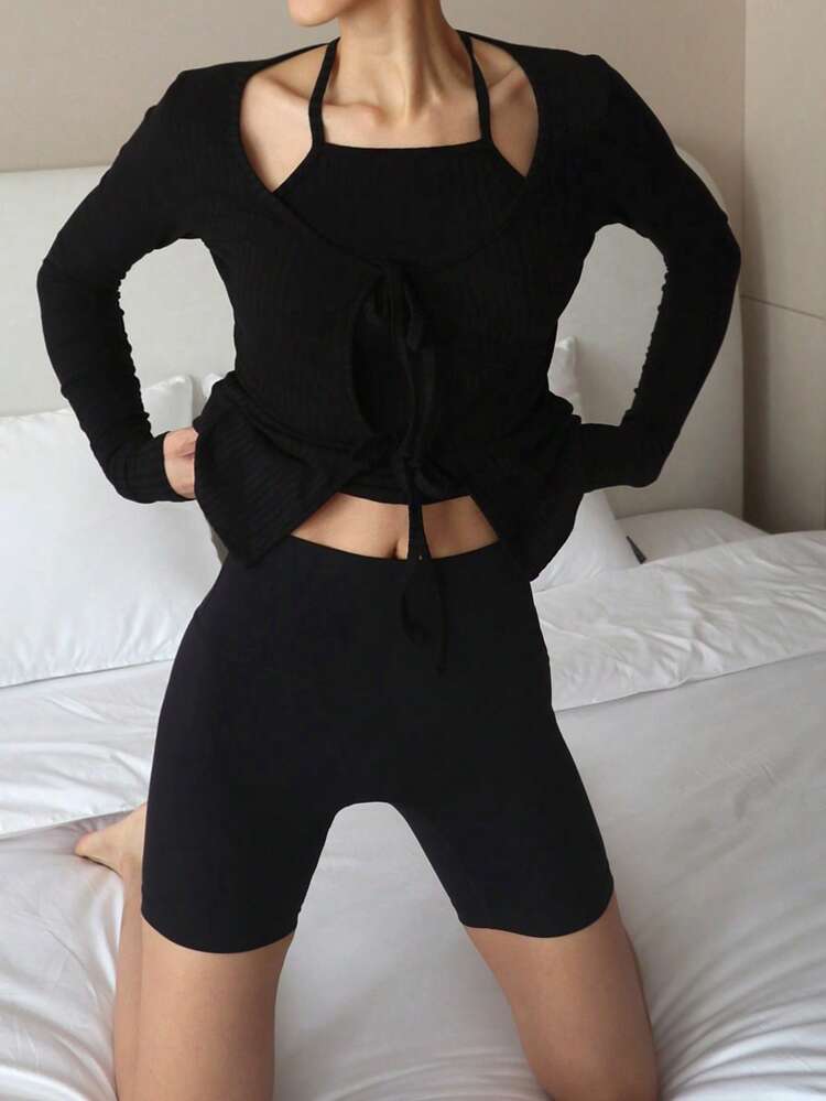 Women's 2 In 1 T-Shirt Long Sleeve Women Tops