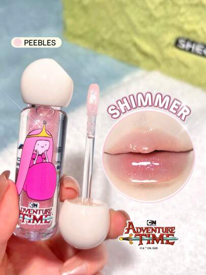 Adventure Time | SHEGLAM Heroes Only Shimmery 唇彩-Peebles 品牌 美容 化妝 化妝品 適合女性與女孩 完美搭配冬季春季 Y2K 時尚 流行 生日 情人節禮物 假期 派對準備就緒 最佳顏色