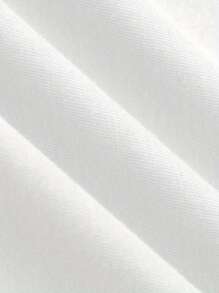 Set de 3 camisetas casuales de manga corta con cuello redondo y estampado de corazón para mujeres - Caqui - Ver 4