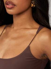 MISSGUIDED Camiseta básica esencial sin costuras con tirantes finos para capas, tanque para hacer ejercicio, yoga, deporte, ajustada, camiseta interior perfecta para verano, primavera y otoño