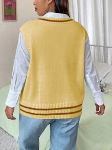 Flirla 极简无袖针织衫，适合夏天