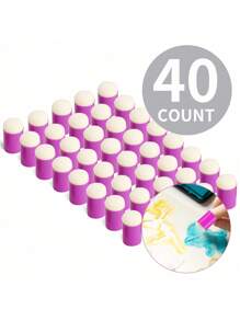 Finger Sponge Daubers Drawing Project Finger Painting Sponge Set For Card Making, Painting, Stamping, Ink - Multicolor - View 7