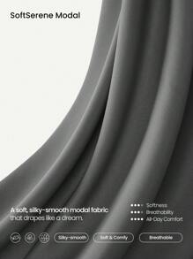 GLOWMODE 莫代尔 Silk Touch 加大码半拉链连帽衫