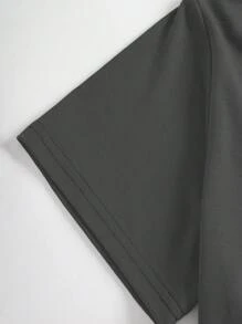 INAWLY 大码母亲节口号印花短袖 T 恤