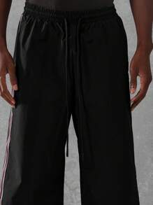 SUMWON 运动性能运动短裤侧条纹松紧腰带篮球训练跑步健身夏季运动服透气舒适运动服