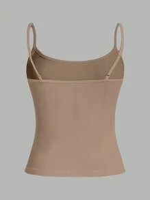 SHEIN EZwear 3pcs Women Camisole Crop Top, Sexy & Tight Fit, Suitable For Summer Back To School