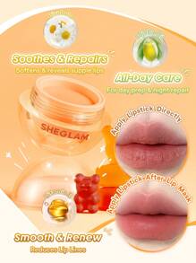 SHEGLAM Sweet Dreamz Lip Sleeping Mask-Candy Graduation Birthday Holiday Summer Fall Autumn Y2K Fancy Fashion Women Makeup Cosmetic Party Beach Travel Camping Outdoors School Campus Trip Festivals Decor Gift Present Rose Girl Cosplay Best Color Charm Vibe