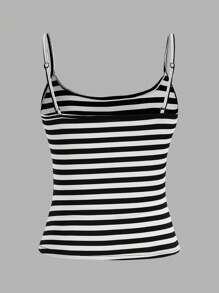 SHEIN EZwear 3件套女士性感露脐吊带背心，适合夏季穿着 - 彩色 - 查看 10