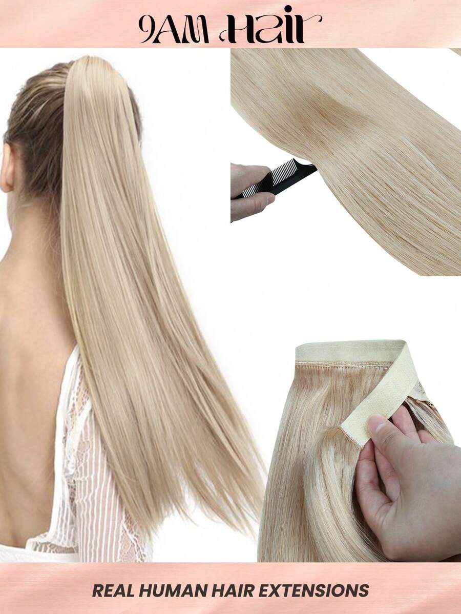 直马尾彩色真人发片接发 - S18 - 查看 1