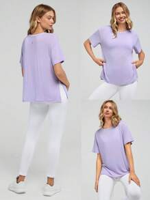 GLOWMODE Tencel Modal Oversized Everymode Tee Daily Casual Summer