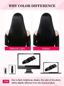 Seamless Clip Ins Extensiones de cabello humano con clip sin costuras, 8 piezas, 110g, 120g, extensiones con clip PU, extensiones de cabello humano Remy de cabeza completa, extensiones de cabello con clip invisibles - S1 - Ver 8