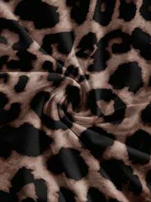 Soleia Áo cánh họa tiết da báo thường ngày cỡ lớn dành cho nữ, phong cách cổ điển, phù hợp để mặc đi biển hoặc đi nghỉ dưỡng, mùa hè - Nhiều màu - Xem 10