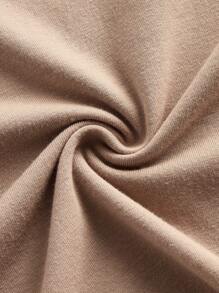 SHEIN Girlism 2pcs Set Tween Girls Casual Minimalist Letter Print Loose Short Sleeve T-Shirt And Flared Pants Graduation Outfit