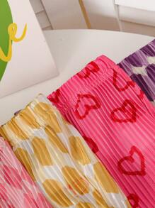 5 件套女童休闲彩色阔腿裤，春夏新品